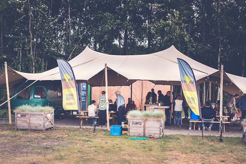 De locatie van Strand Horst Events